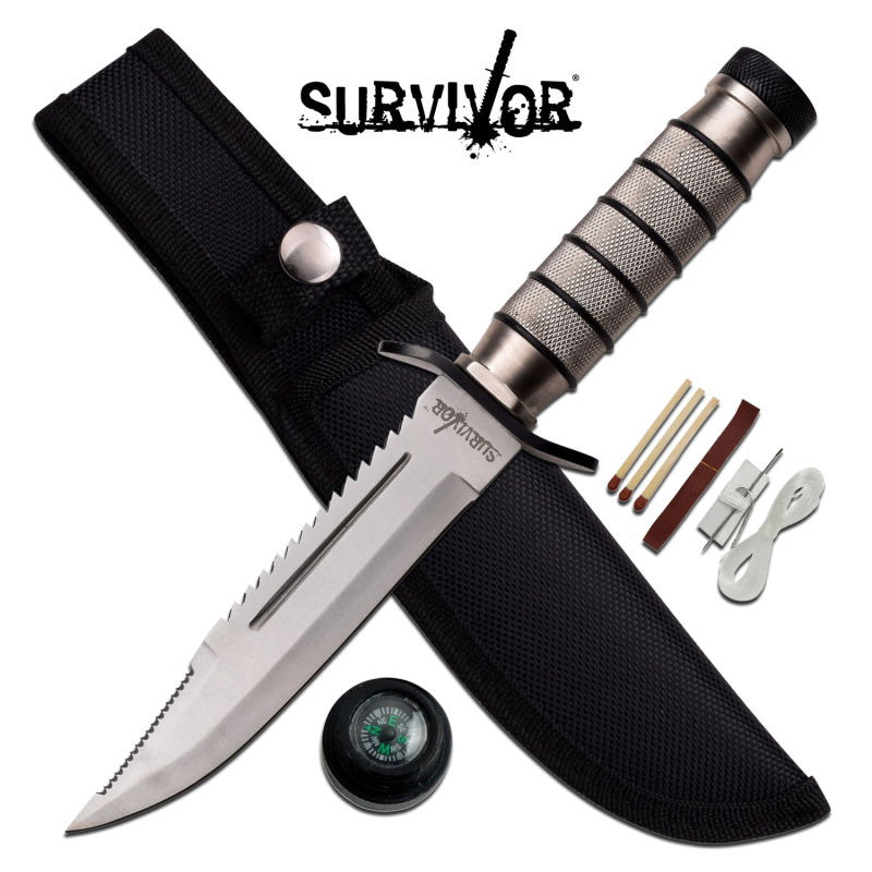 COUTEAU DE SURVIE SURVIVOR DE 9,5"
