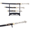 SAMURAI SWORD SET 42" OVERALL, 3 PIECE SET