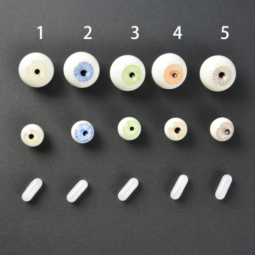 Ensemble de terp perles Eye Ball (3pcs)