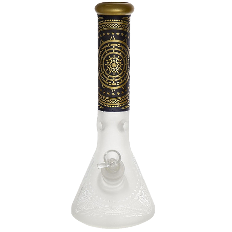 13" 7MM Sandblast Beaker Bong