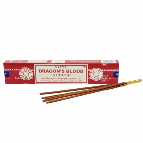 (12x) 15G SATYA INCENSE DRAGON'S BLOOD