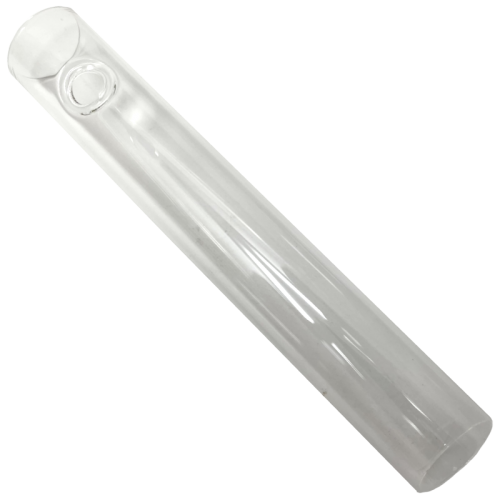 6.5'' Pipe tube en verre - - 1" diamètre