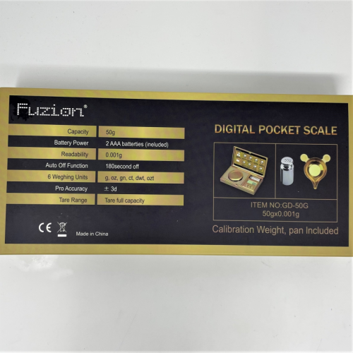 200g/0.01g GOLD Fuzion Scale