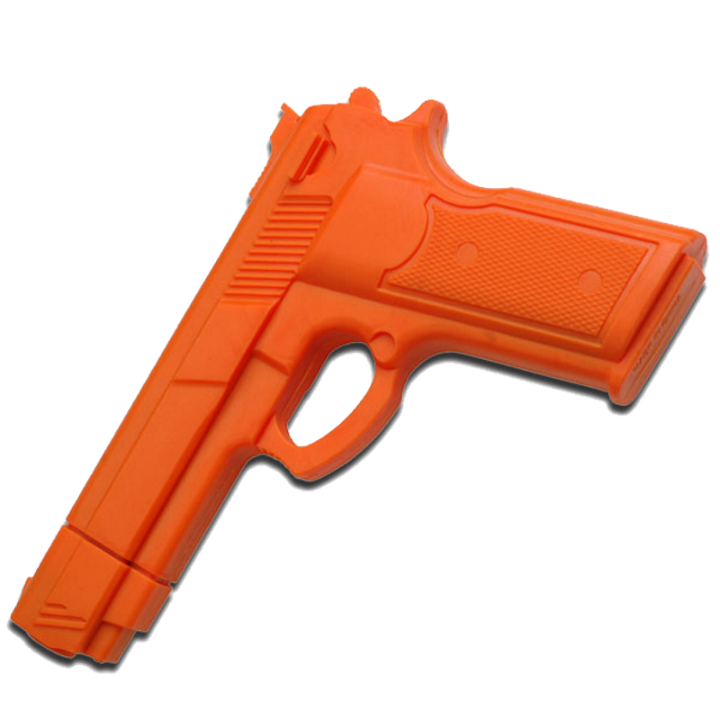 RUBBER TRAINING GUN 7" OVERALL