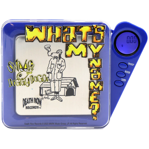DEATH ROW RECORDS - WHAT'S MY NAME, LICENSED DIGITAL POCKET SCALE 50G x 0.01G