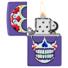 ZIPPO SUGAR SKULL DESIGN