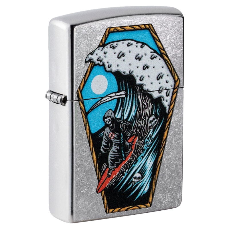 ZIPPO REAPER SURFER DESIGN