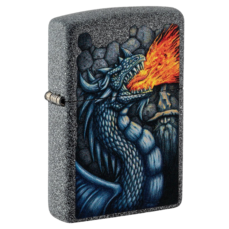 ZIPPO FIERY DRAGON DESIGN