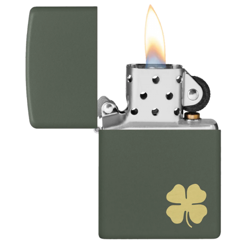 ZIPPO CONCEPTION TRÈFLE À QUATRE FEUILLES