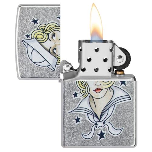 ZIPPO CONCEPTION TATTOO FILLE DE LA MARINE