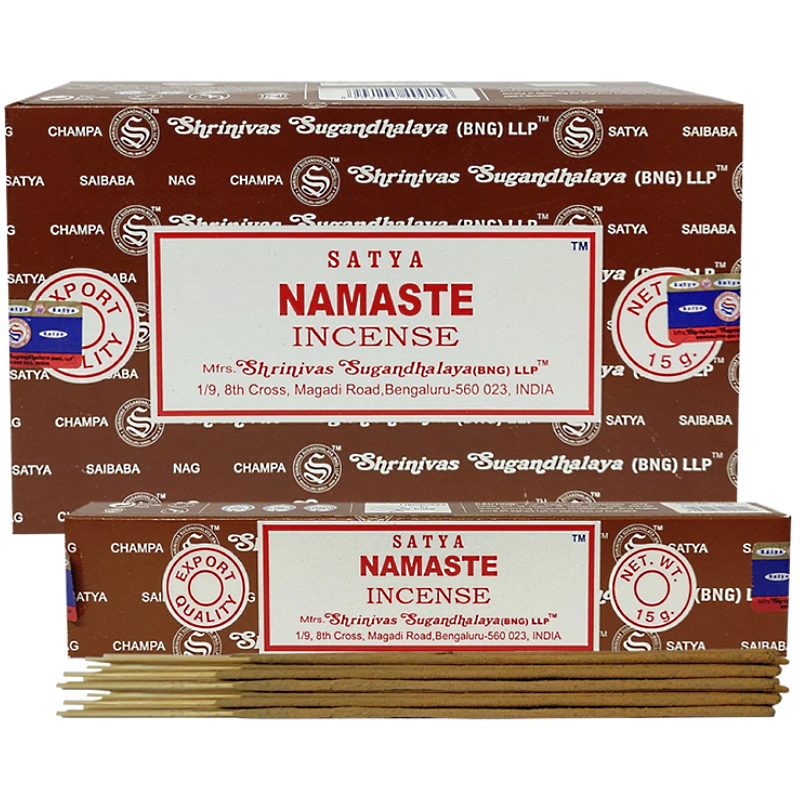 (12x) 15G ENCENS SATYA NAMASTE