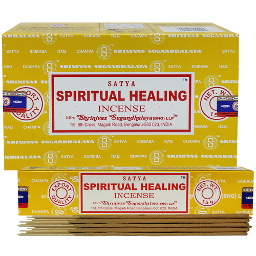 (12x) 15G ENCENS SATYA - SPIRITUAL HEALING