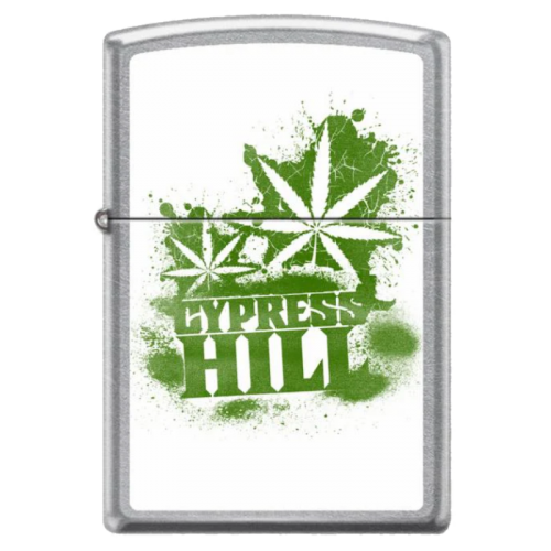 ZIPPO CYPRESS HILL LEAF DESIGN