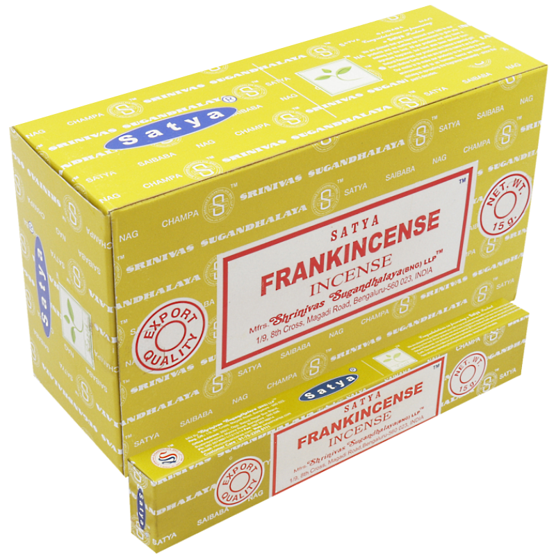 (12x) 15G SATYA INCENSE FRANKINSENSE