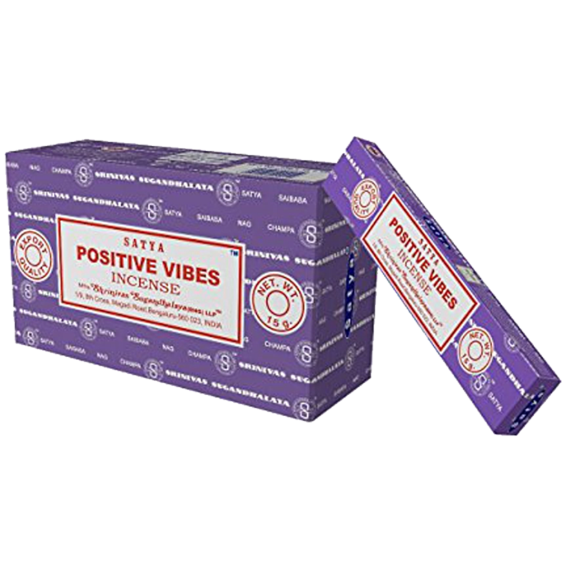 (12x) 15G ENCENS SATYA POSITIVE VIBES