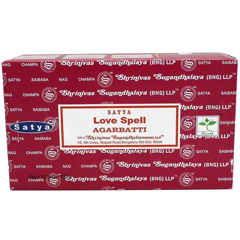 (12x) 15G ENCENS SATYA LOVE SPELL