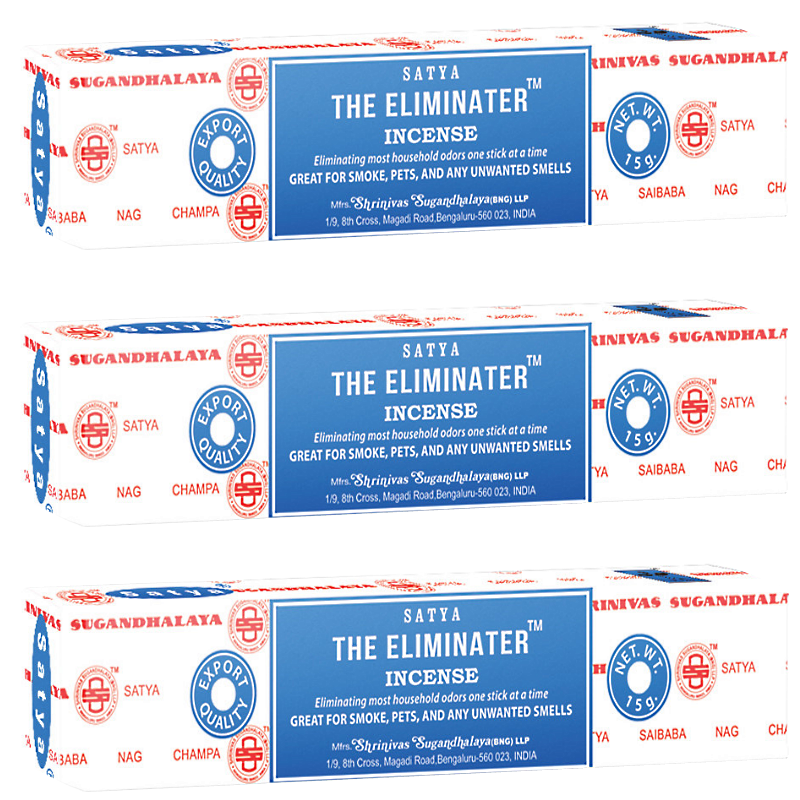 (12x) 15G ENCENS SATYA THE ELIMINATOR