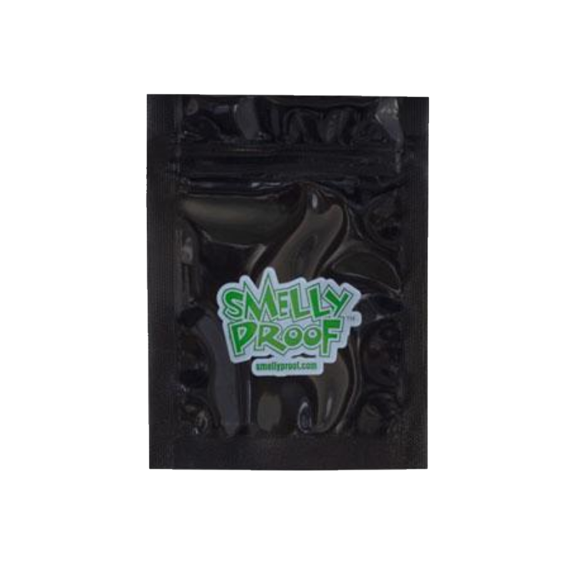 (10x) BLACK SMELLYPROOF XX-SMALL 2*3
