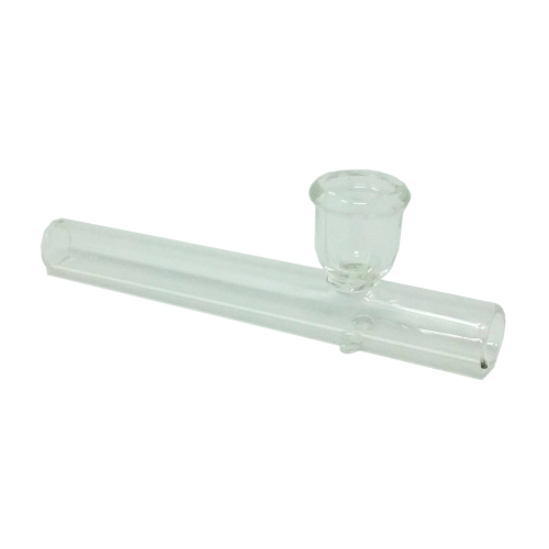 (4'') Glass tube pipe