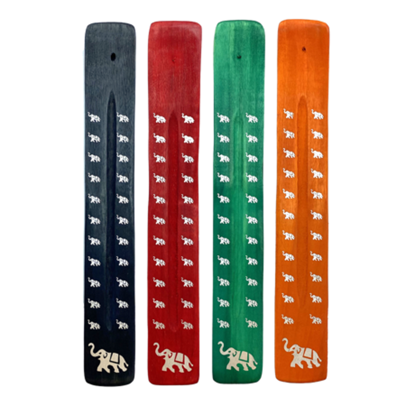 WOODEN INCENSE STICK HOLDER