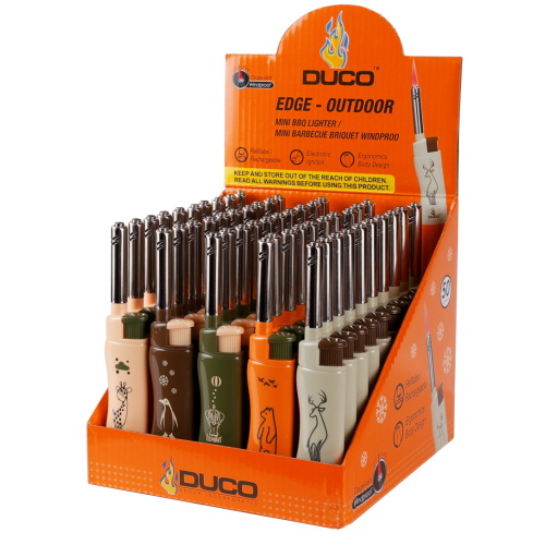 (50x) Duco EDGE - MINI WINDPROOF CANDLE LIGHTER OUTDOOR SERIES