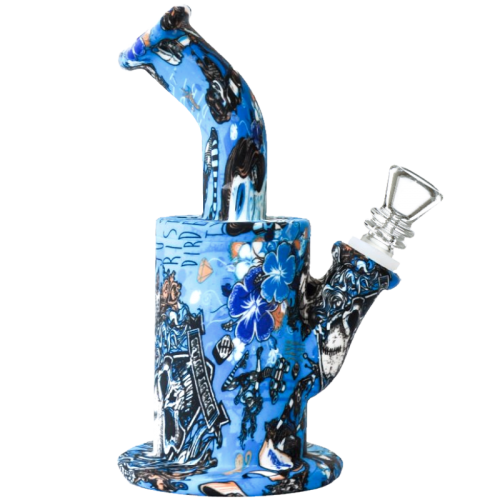 8.5" COOL SILICONE BONG