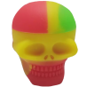 Silicone skull container