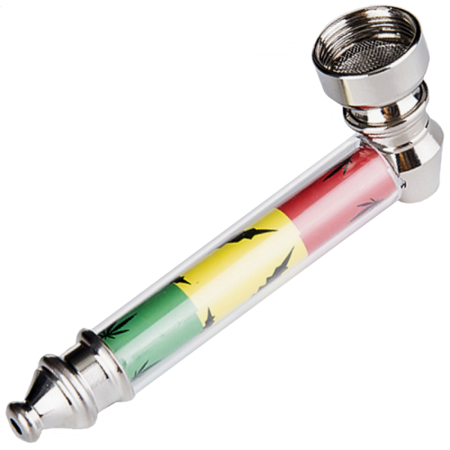 84MM Pipe en métal avec bouchons cap métal