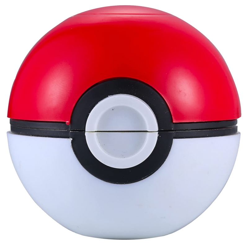 55MM 3 parties ÉGRAINEUSE EN MÉTAL - POKEBALL