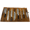 HAND FORGED DAMASCUS STEEL PAKISTANI KITCHEN KNIFE SET