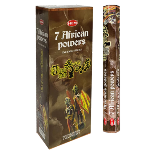 (X6) 20G HEM 7 AFRICAN POWERS INCENSE