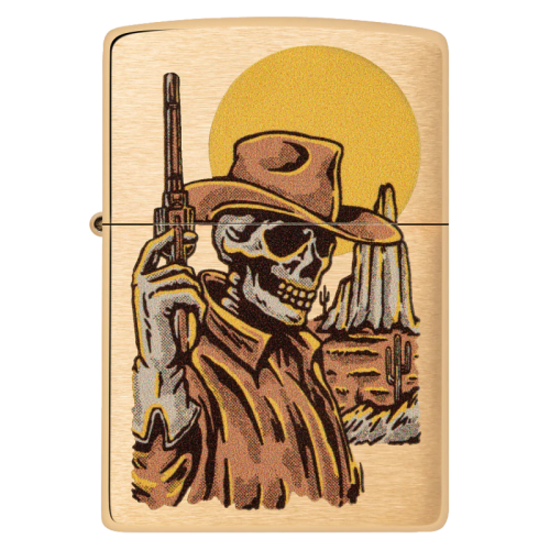 ZIPPO CONCEPTION CRÂNE DE COWBOY