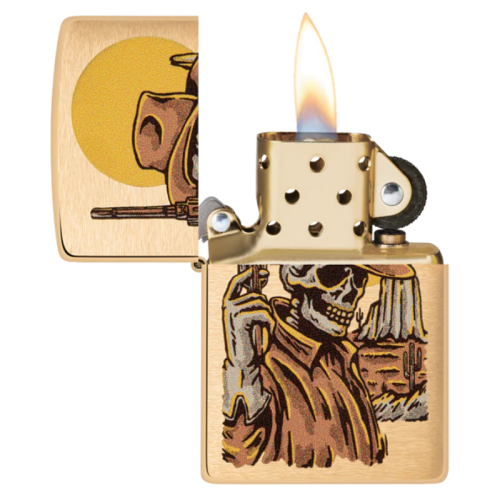 ZIPPO CONCEPTION CRÂNE DE COWBOY