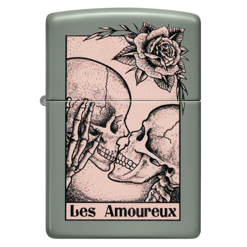 ZIPPO DEATH KISS DESIGN