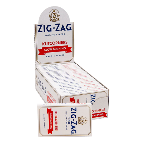 ZIG ZAG WHITE KUTCORNERS ROLLING PAPERS