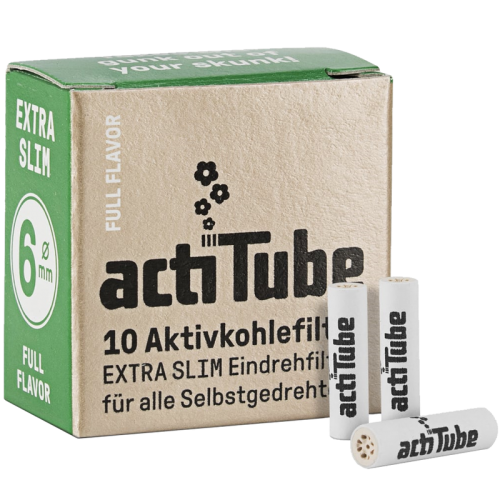 (10x) 6x27mm Filtres Actitube Extra Slim