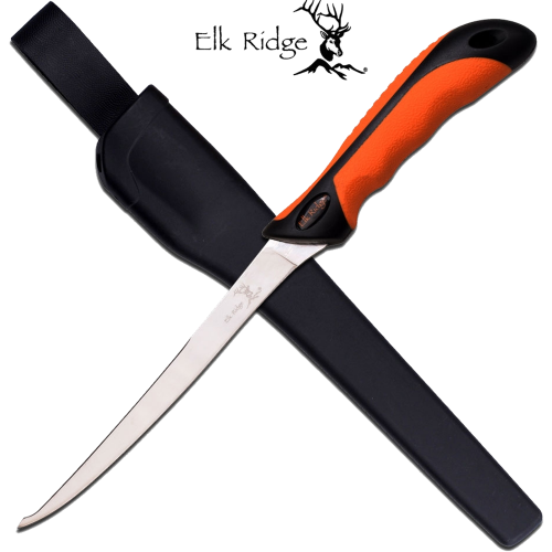 12.5" ELK RIDGE FIXED BLADE FILLET KNIFE