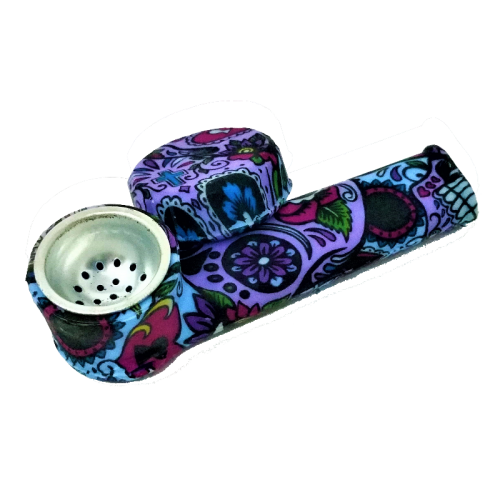 85mm WATER PRINT SILICONE PIPE