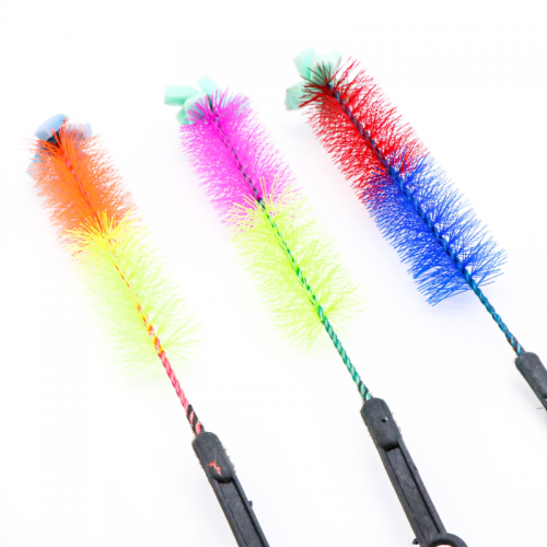 10" Water Pipe Cleaning Brushes tri-colour