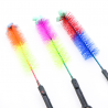 10" Water Pipe Cleaning Brushes tri-colour