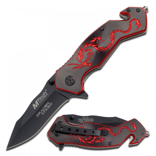 8" TOTAL LENGHT MTECH USA - FOLDING KNIFE -