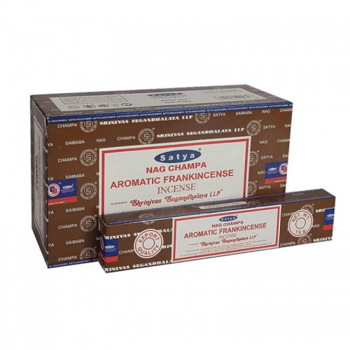 (12x) 15G ENCENS SATYA FRANKINSENSE