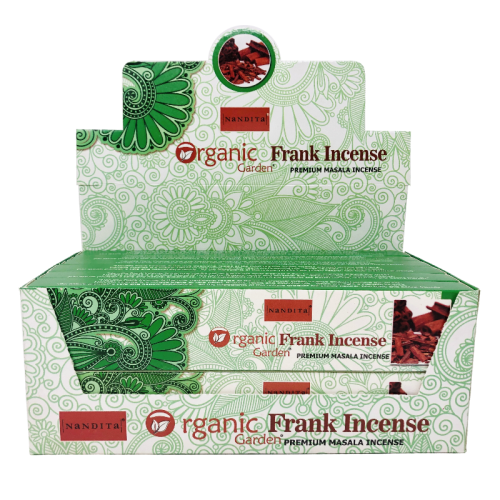 (12x) 15G Encens Nandita Organic Frank Incense