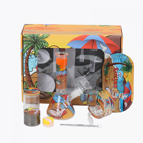 COMPLETE BEAKER BONG SMOKING SET