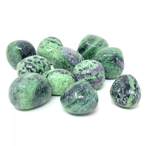 RUBY ZOISITE TUMBLED