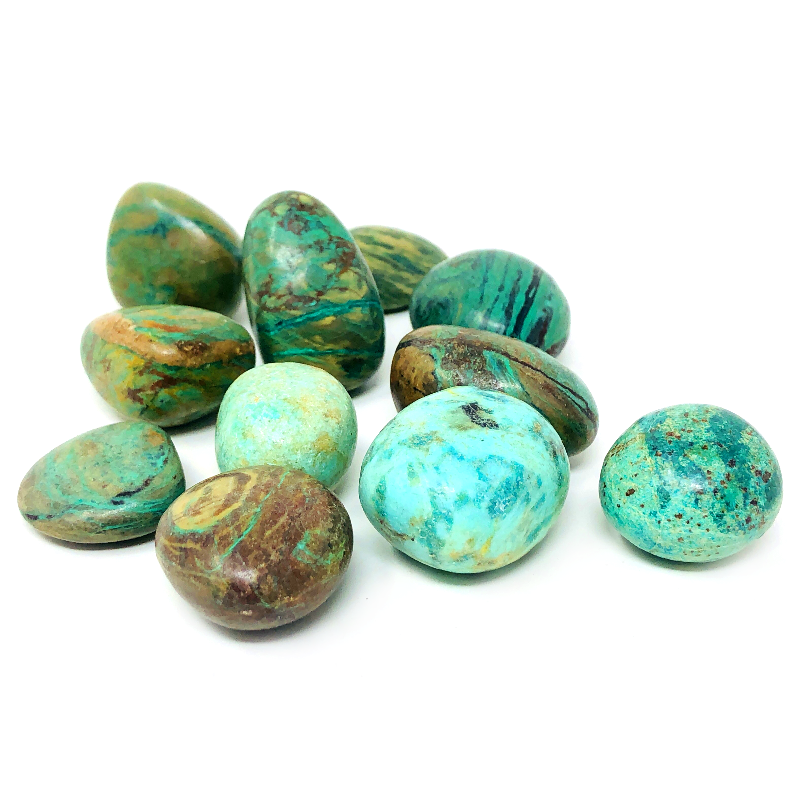 CHRYSOCOLLA TUMBLED