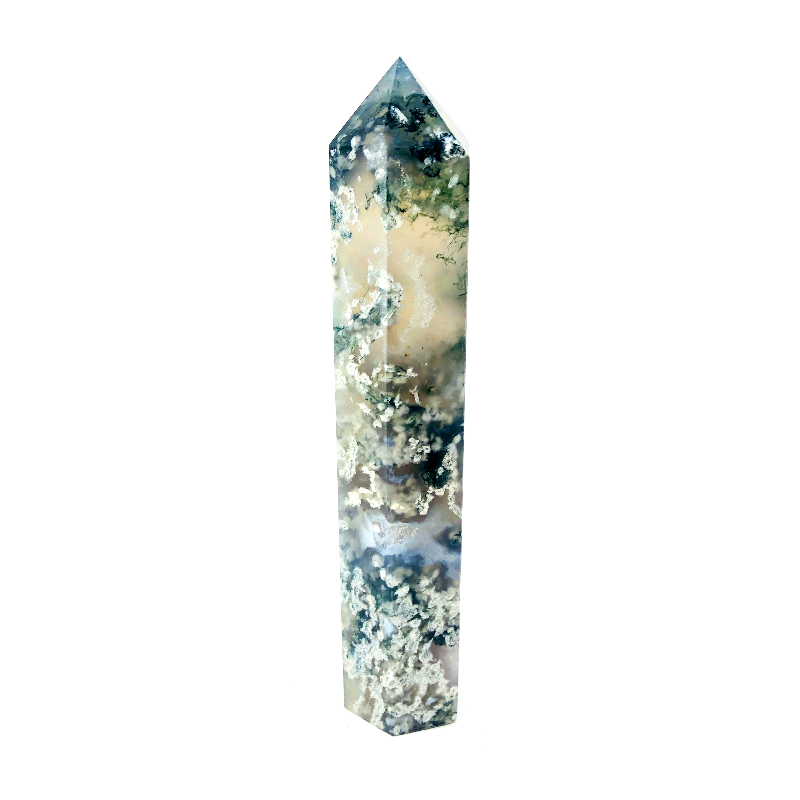 MOSS AGATE POINT