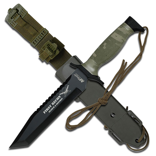 12" MTECH USA - FIXED BLADE KNIFE