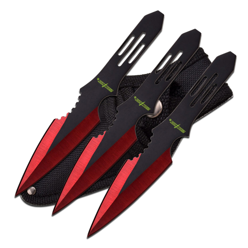 (3x) 5.5" PERFECT POINT THROWING KNIFE SET