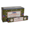 (12x) 15G SATYA INCENSE GREEN CITRONELLA